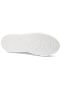 Białe Sneakersy Nessi Modne Półbuty Damskie. Kolor: biały. Materiał: materiał, skóra #6