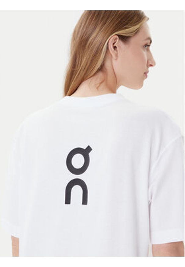 On T-Shirt Club-T 1WE1006 Biały Relaxed Fit. Kolor: biały. Materiał: bawełna