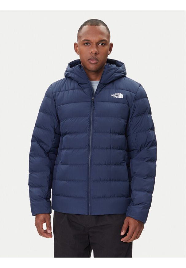 The North Face Kurtka puchowa Aconcaqua NF0A84I1 Granatowy Regular Fit. Kolor: niebieski. Materiał: syntetyk