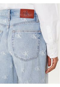 Calvin Klein Jeans Jeansy LV047C785G Niebieski Wide Leg. Kolor: niebieski
