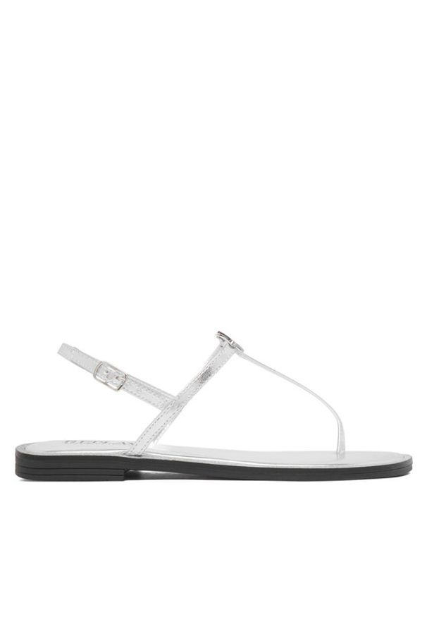 Replay - REPLAY Sandały GWF6R.000.C0002S Srebrny. Kolor: srebrny. Materiał: skóra