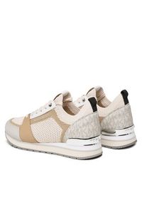 MICHAEL Michael Kors Sneakersy Billie Knit Trainer 43S3BIFS3D Beżowy. Kolor: beżowy. Materiał: materiał #6