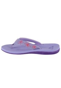 Japonki damskie Kappa Lagoon. Kolor: fioletowy. Materiał: guma, materiał, tkanina, syntetyk