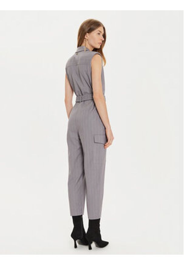 TwinSet - TWINSET Kombinezon 242TP2280 Szary Regular Fit. Kolor: szary. Materiał: syntetyk