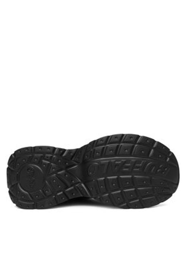 Buffalo Sneakersy Yuno 1636486 Czarny. Kolor: czarny. Materiał: skóra