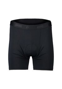 Spodenki rowerowe damskie z wkładką POC Recycle Boxer. Kolor: czarny