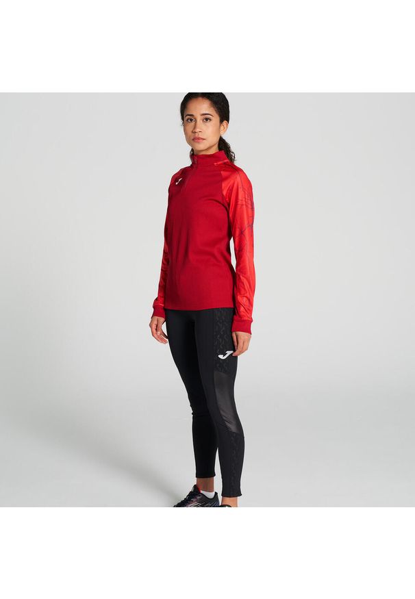 Legginsy do biegania dla dorosłych Joma Elite IX długie. Kolor: czarny. Długość: długie