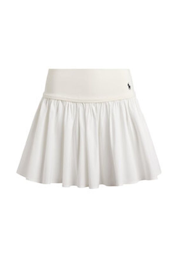 Polo Ralph Lauren Spódnica mini 211A12965002 Biały Regular Fit. Kolor: biały. Materiał: bawełna
