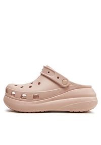 Crocs Klapki Classic Crush Clog 207521 Różowy. Kolor: różowy