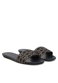 Emporio Armani Klapki X3P847 XR381 E61 Granatowy. Kolor: niebieski. Materiał: materiał #6