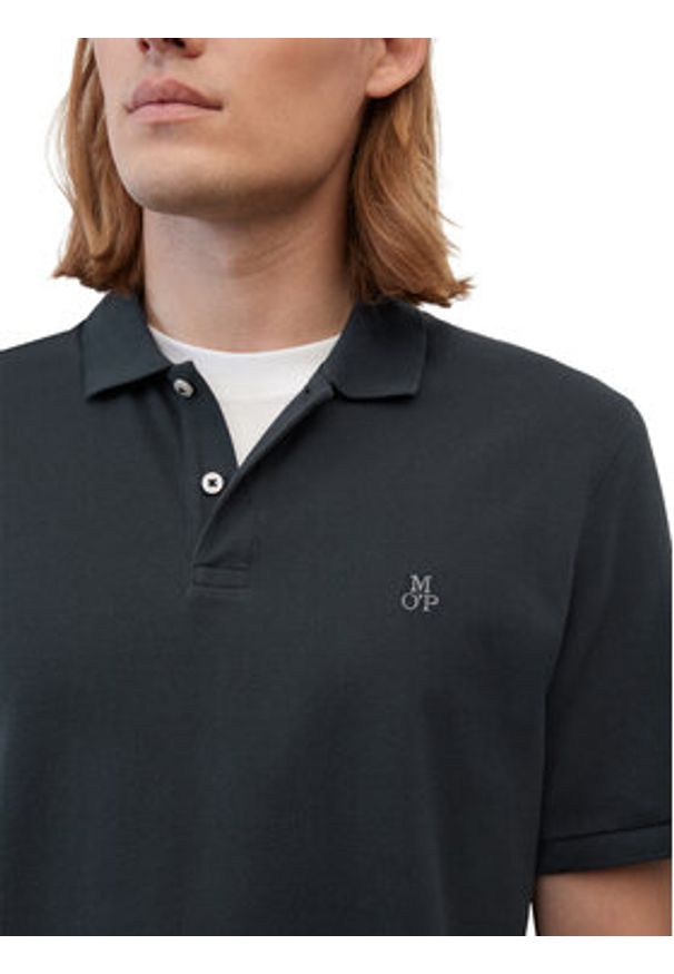 Marc O'Polo Polo B21223053092 Niebieski Regular Fit. Typ kołnierza: polo. Kolor: niebieski. Materiał: bawełna