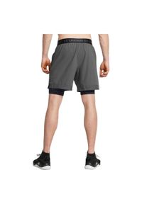 Spodenki krótkie męskie Under Armour Vanish Woven 2in1 Sts. Kolor: szary. Długość: krótkie