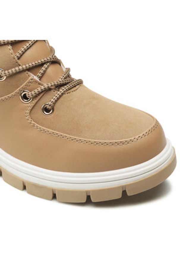 Jenny Fairy Trapery WS5671-01 Brązowy. Kolor: brązowy. Materiał: skóra