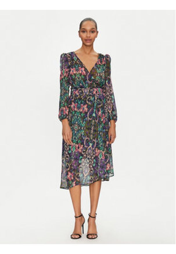 Morgan Bluzka 251-CBIL.F Kolorowy Regular Fit. Materiał: syntetyk. Wzór: kolorowy