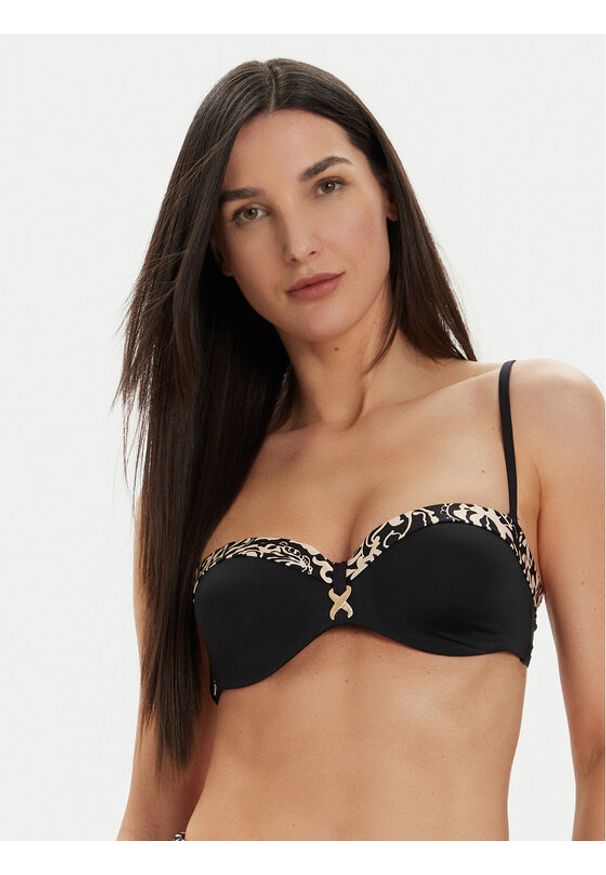 SELMARK - Selmark Góra od bikini BJ716 Czarny. Kolor: czarny. Materiał: syntetyk