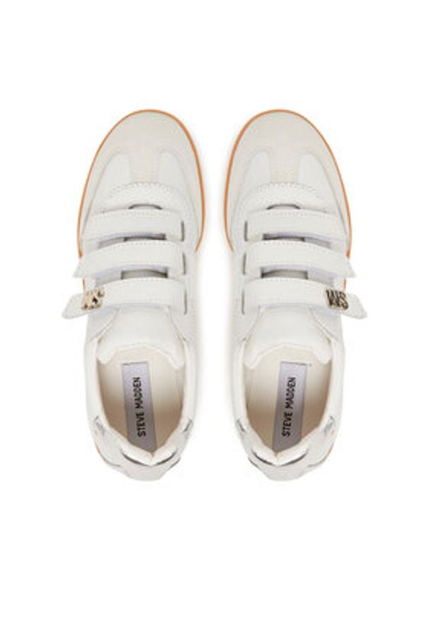 Steve Madden Sneakersy Eileen SM11003800 Biały. Kolor: biały. Materiał: skóra