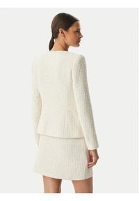 Rinascimento Marynarka CFC0128068003 Beżowy jasny Slim Fit. Kolor: beżowy. Materiał: syntetyk #4