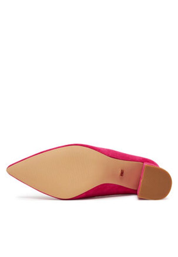 DeeZee Czółenka KB-008A Różowy. Kolor: różowy. Materiał: materiał