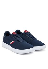 TOMMY HILFIGER - Tommy Hilfiger Sneakersy Modern Lightcup FM0FM05528 Granatowy. Kolor: niebieski. Materiał: materiał #5