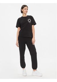 Trussardi Jeans - Trussardi T-Shirt 56T00596 Czarny Regular Fit. Kolor: czarny. Materiał: bawełna #3