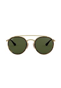 Ray-Ban - Okulary Round Double Bridge 0RB3647N.51.001. Kształt: owalne. Kolor: czarny #2