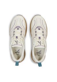 Calvin Klein Jeans Sneakersy Retro Tennis Su-Mesh Wn YM0YM00589 Biały. Kolor: biały. Materiał: mesh #3