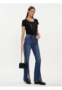 Liu Jo T-Shirt VA4227 JS360 Czarny Regular Fit. Kolor: czarny. Materiał: wiskoza #3
