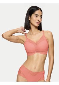 Triumph Biustonosz bezfiszbinowy Lift Smart P EX 10215939 Koralowy. Kolor: pomarańczowy. Materiał: syntetyk #1