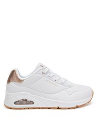 skechers - Skechers Sneakersy UNO 177094 WHT Biały. Kolor: biały. Materiał: syntetyk, materiał