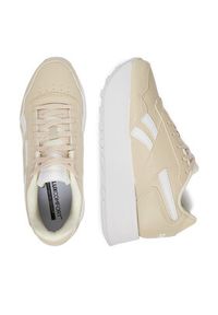 Reebok Sneakersy CEO-GLIDE TRIPPLE 100256844 Beżowy. Kolor: beżowy. Materiał: skóra #7