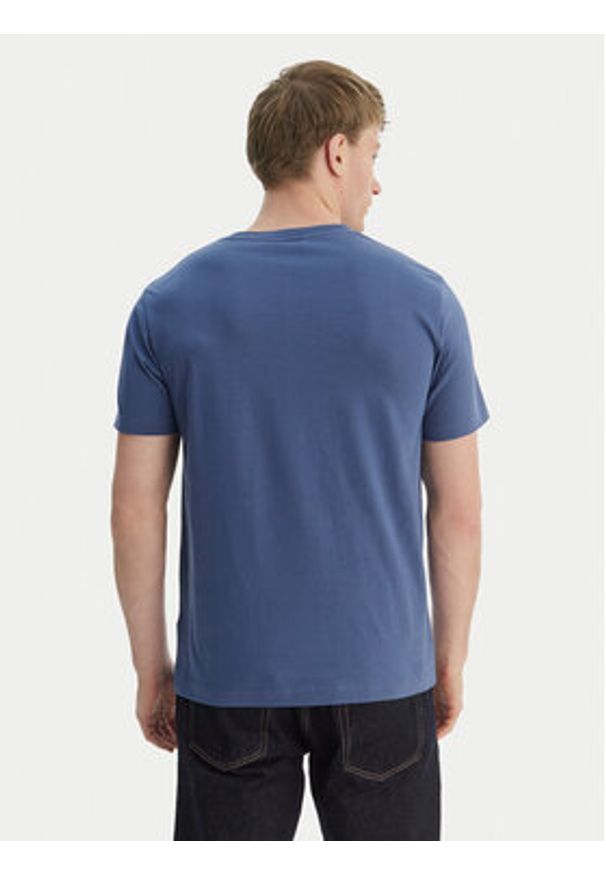 GANT - Gant T-Shirt Archive Shield 2067004 Niebieski Regular Fit. Kolor: niebieski. Materiał: bawełna