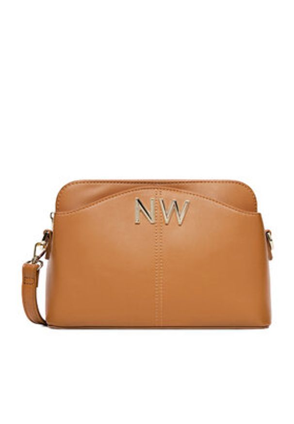 Nine West Torebka CEO-ISABELLA-S23599-1 Brązowy. Kolor: brązowy