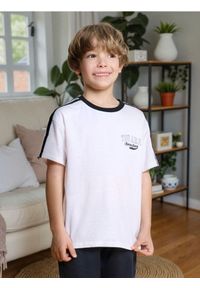 Sinsay - Koszulka z nadrukiem - biały. Kolor: biały. Wzór: nadruk #1