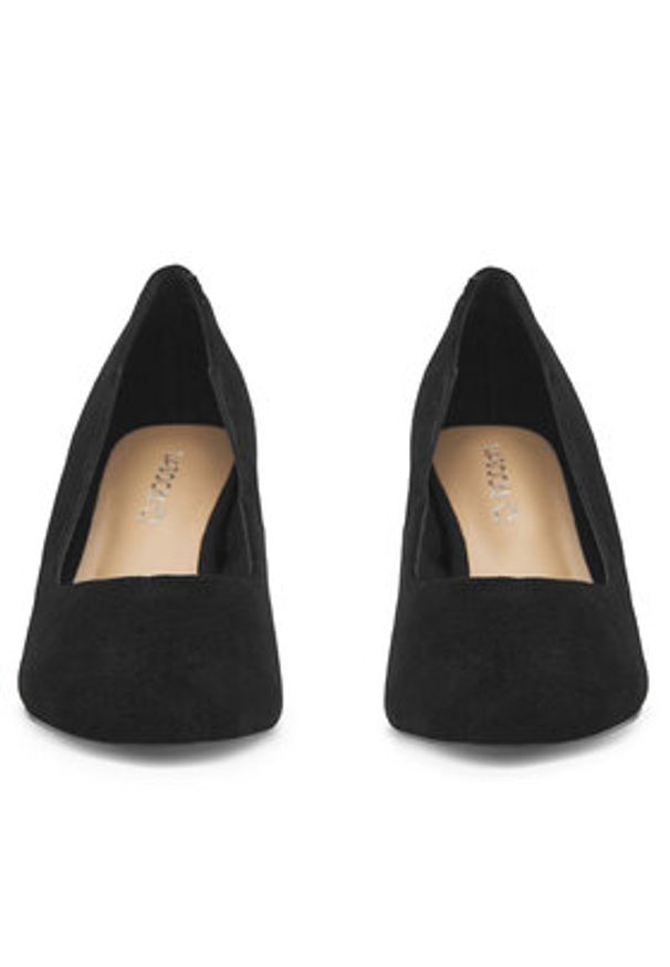 Lasocki Czółenka WYL3022-2Z Czarny. Kolor: czarny. Materiał: zamsz, skóra