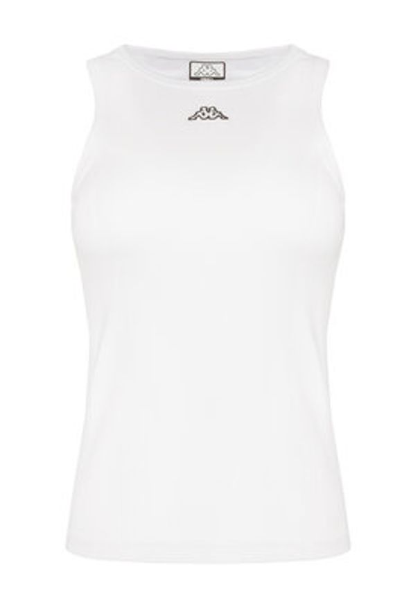 Kappa Komplet topów Logo Myrta 38277KW Biały Regular Fit. Kolor: biały. Materiał: bawełna