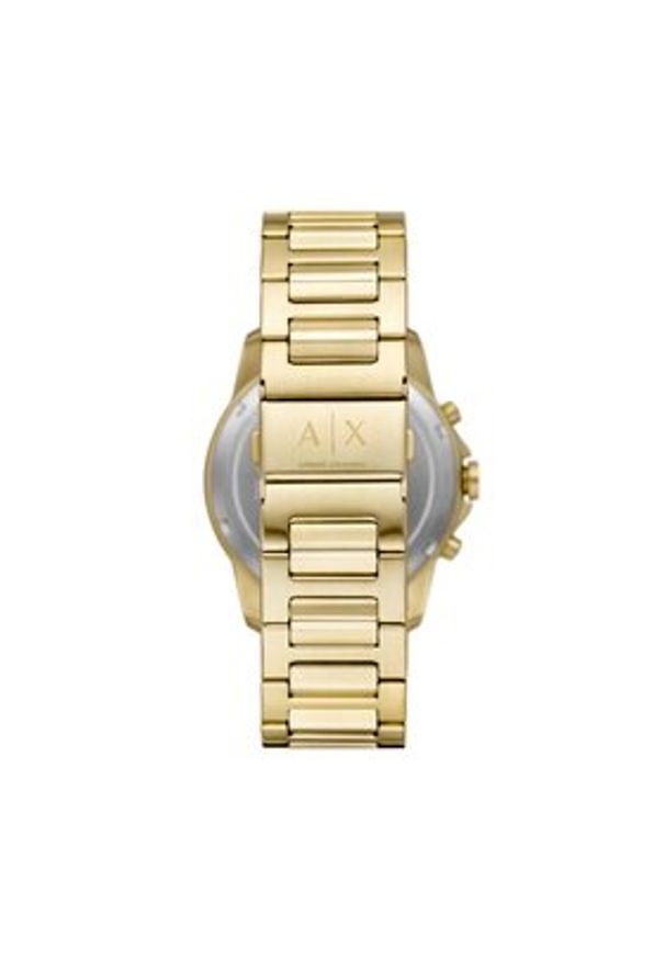 Armani Exchange Zegarek Banks AX7151SET Złoty. Kolor: złoty