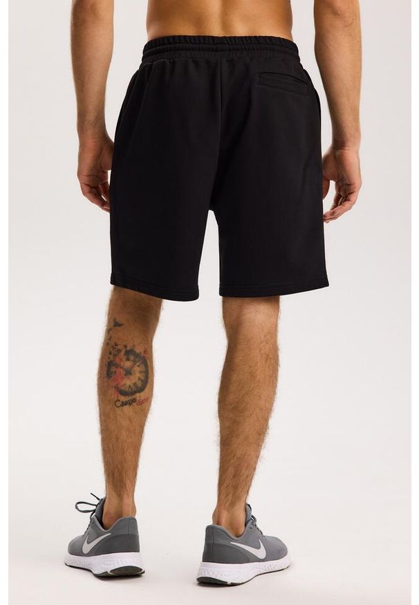 ROUGH RADICAL - Męskie spodenki dresowe Rough Radical Cotton Active Shorts Men. Kolor: czarny. Materiał: dresówka. Sport: fitness