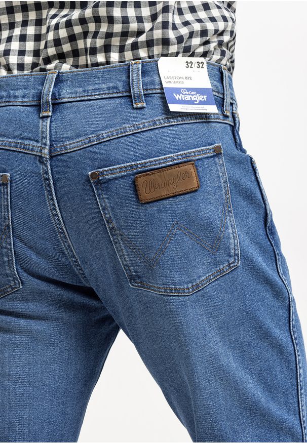 Wrangler - WRANGLER LARSTON MĘSKIE SPODNIE JEANSOWE JEANSY DŻINSY TROPIC THUNDER W18SYLY87 112330758