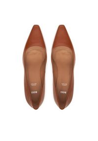 BOSS Szpilki Charlize 50548509 Brązowy. Kolor: brązowy. Materiał: skóra. Obcas: na szpilce #4