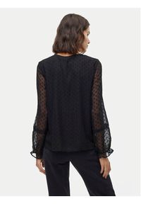 Vero Moda Bluzka Leah 10314692 Czarny Regular Fit. Kolor: czarny. Materiał: syntetyk #6