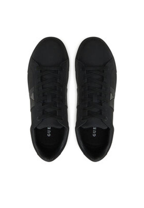 Guess Sneakersy Todi II FMPTII ELL12 Czarny. Kolor: czarny. Materiał: skóra