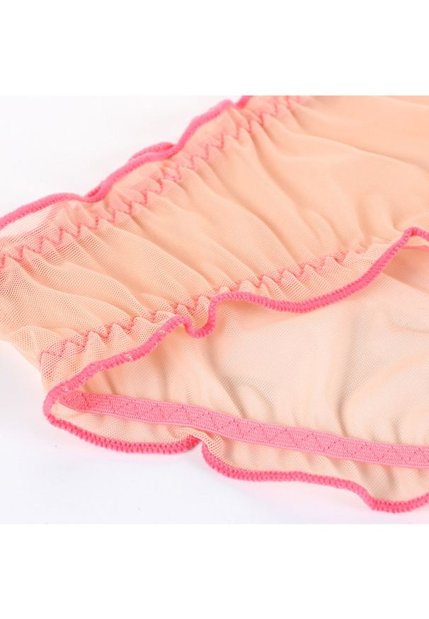 Intica - Majtki z niskim stanem z delikatnego materiału na ciepłe dni Violet. Stan: obniżony. Kolor: różowy. Materiał: materiał. Długość: długie