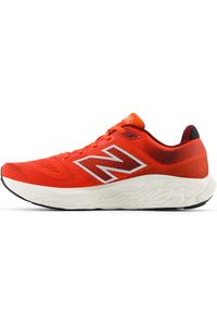 Buty męskie New Balance Fresh Foam X 880v14 M880R14 – czerwone. Okazja: na co dzień. Kolor: czerwony. Materiał: syntetyk, materiał, guma. Szerokość cholewki: normalna. Sport: fitness #4