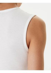 Morgan Top 251-DADILO Biały Slim Fit. Kolor: biały. Materiał: wiskoza #4
