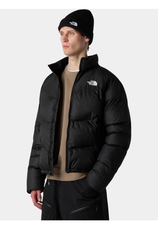 Kurtka Przejściowa Męska The North Face Saikuru. Kolor: czarny. Materiał: puch