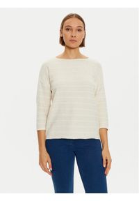 Fransa Sweter Sinne 20614273 Écru Regular Fit. Materiał: syntetyk #1