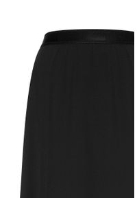 Wolford spódnica Fading Net Under kolor czarny midi rozkloszowana. Kolor: czarny. Materiał: materiał #4