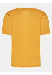 Quiksilver T-Shirt Comp Logo EQYZT07658 Żółty Regular Fit. Kolor: żółty. Materiał: bawełna #3