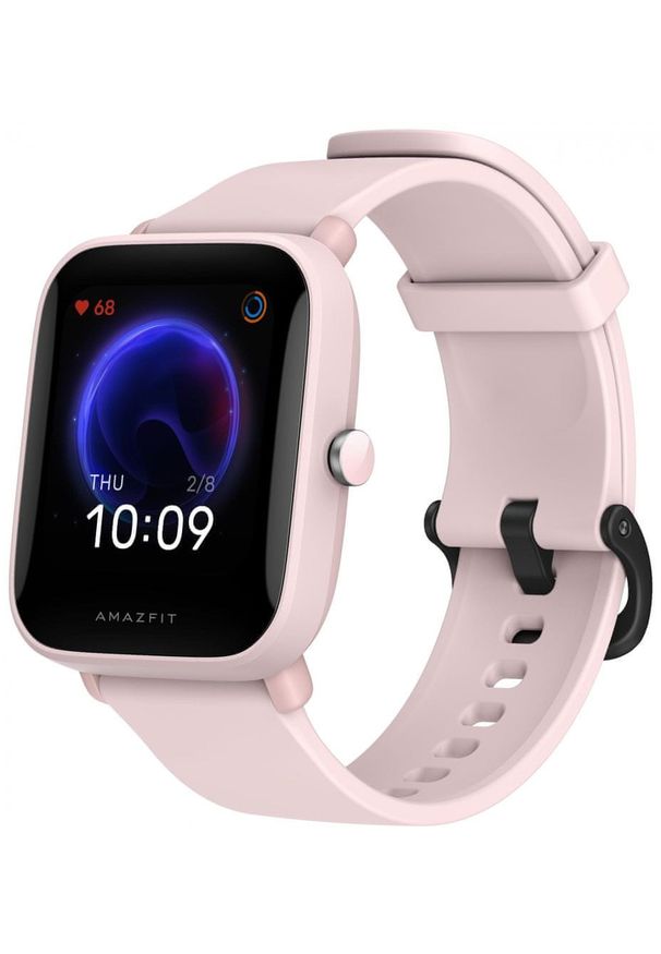 AMAZFIT - Amazfit Bip U Pro, Pink. Rodzaj zegarka: smartwatch. Kolor: różowy. Styl: sportowy