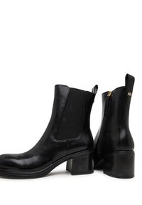 Armani Exchange Botki XW001643 AF17474 UC001 Czarny. Kolor: czarny. Materiał: skóra #4